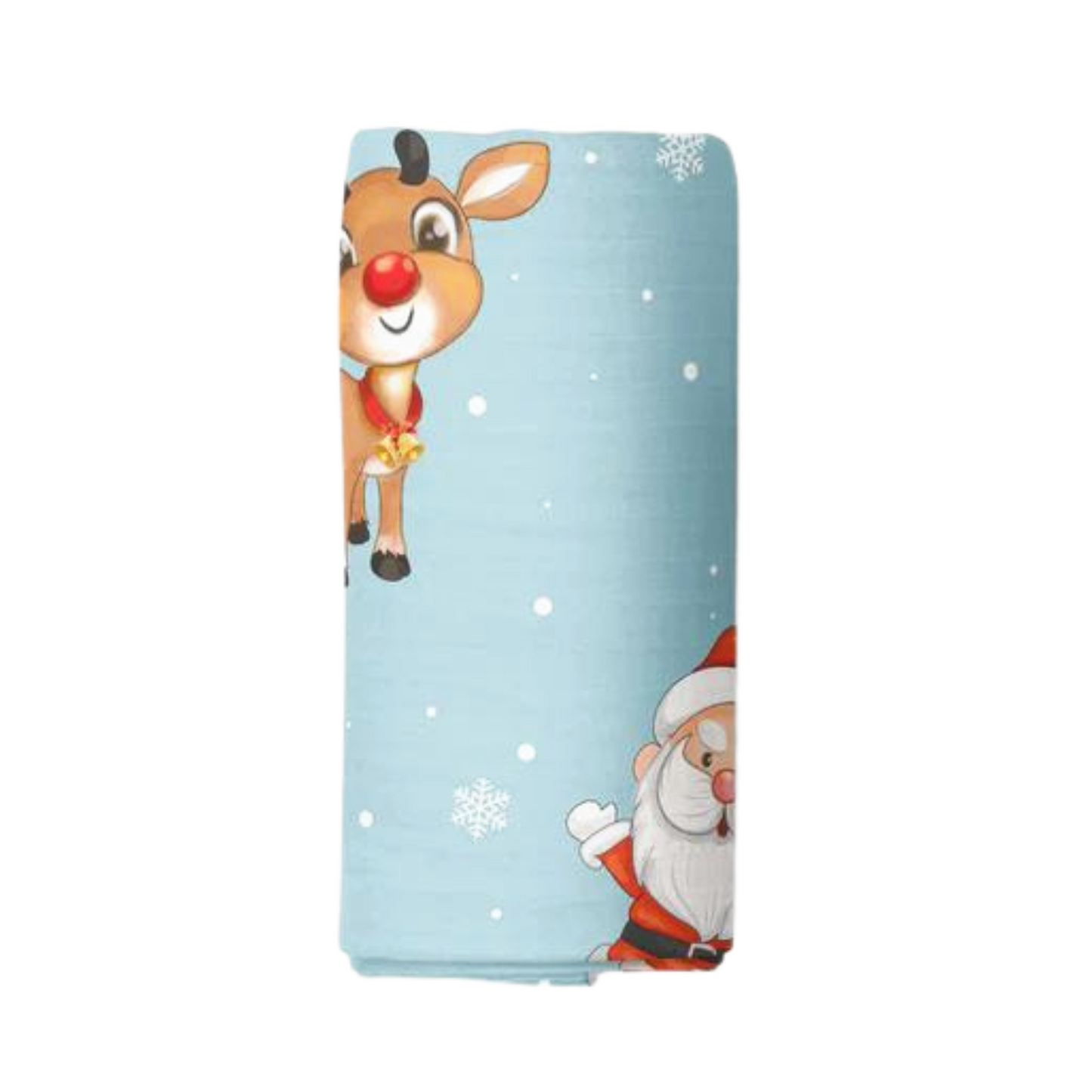 Reindeer Games Muslin Blanket