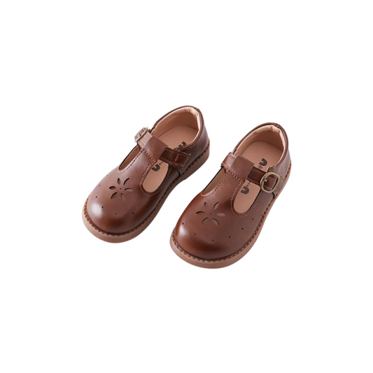 Brown Vintage Appleseed Mary Janes