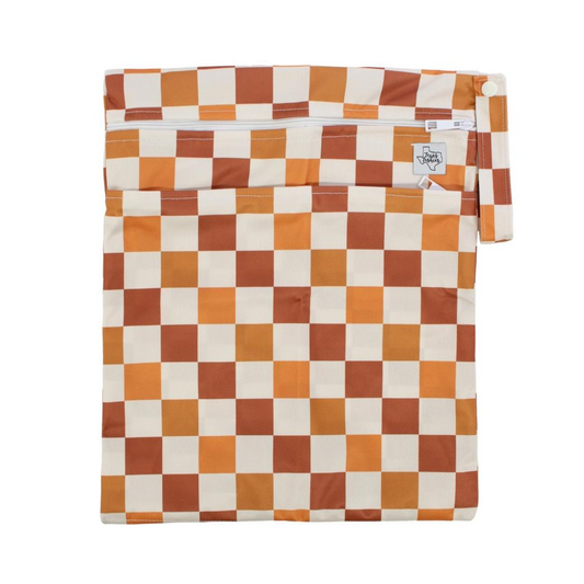 Autumn Check - Large Wet Bag