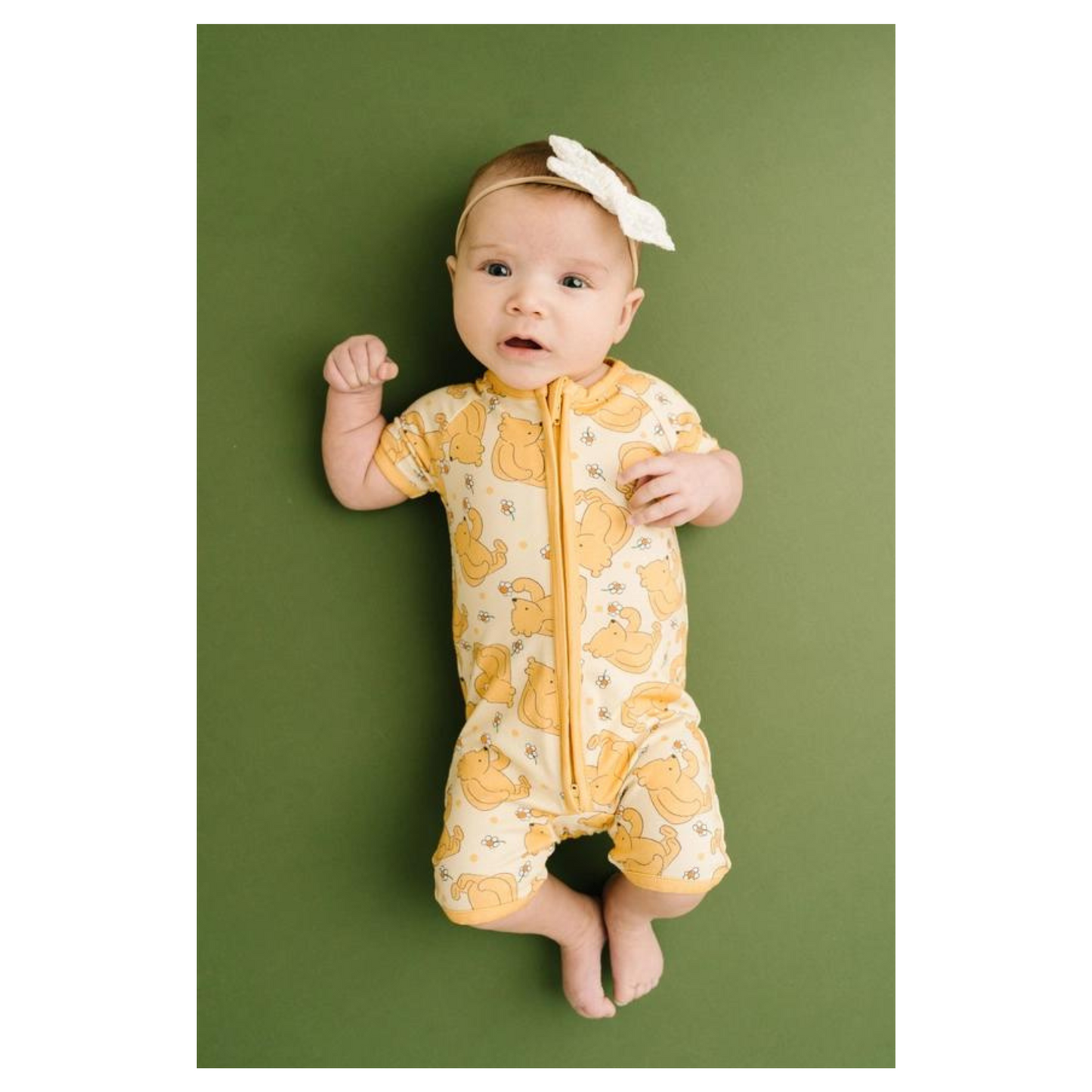 Hunny Bear Bamboo Short Romper