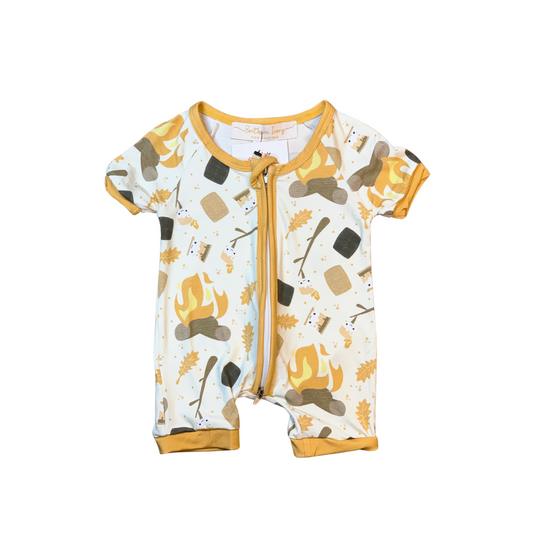 Campfire Friends Bamboo Short Romper