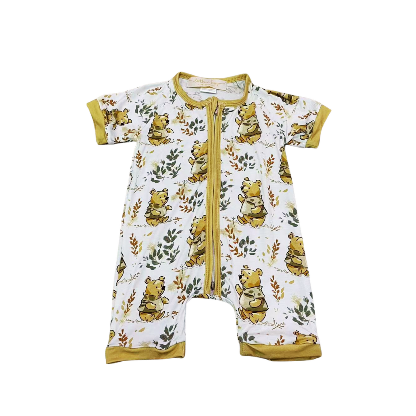 Hundred Acre Wood Bamboo Short Romper