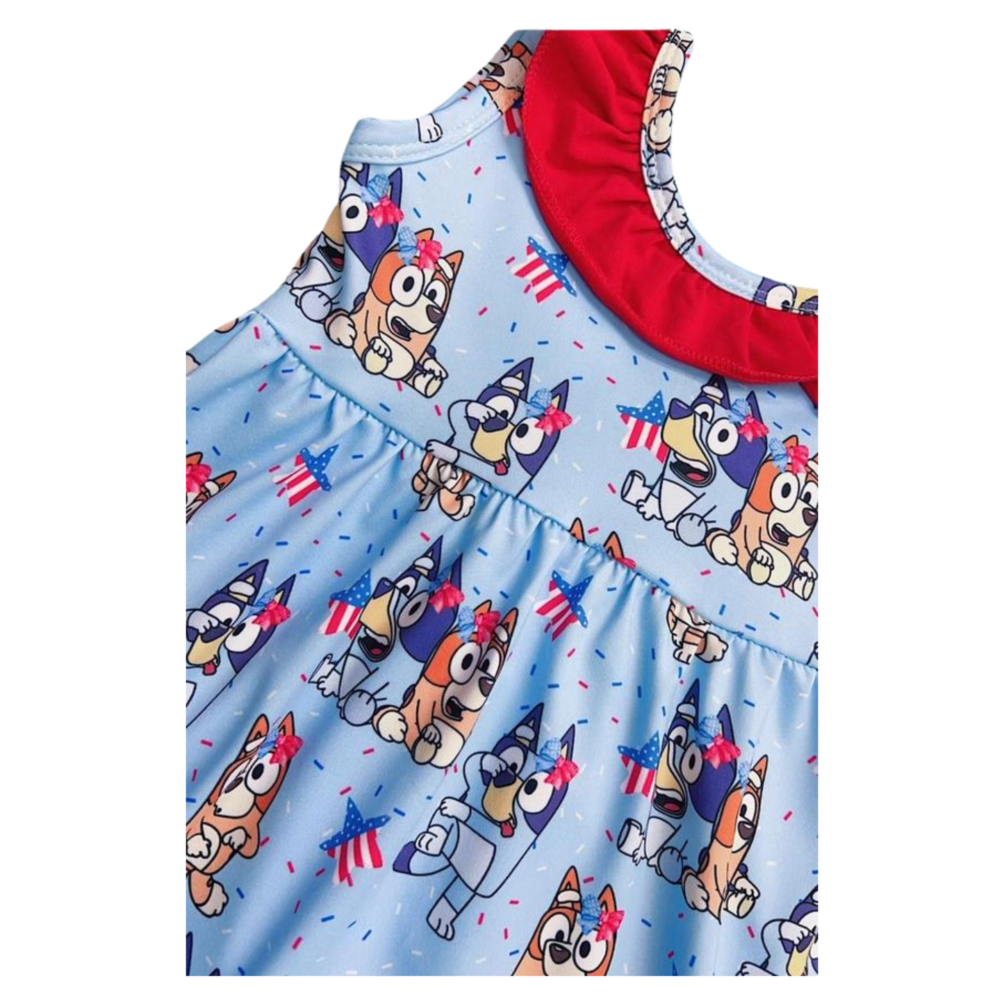 All American Bluey Twirl Dress