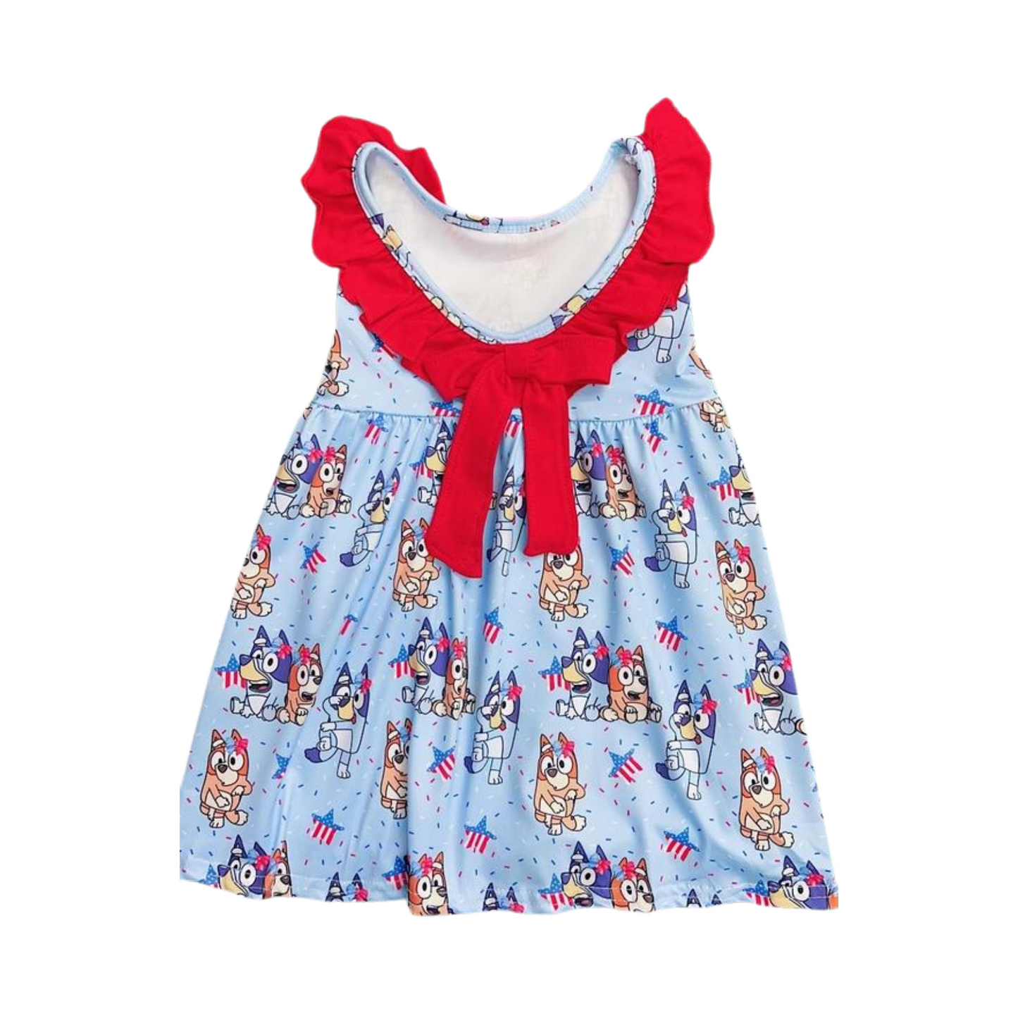 All American Bluey Twirl Dress