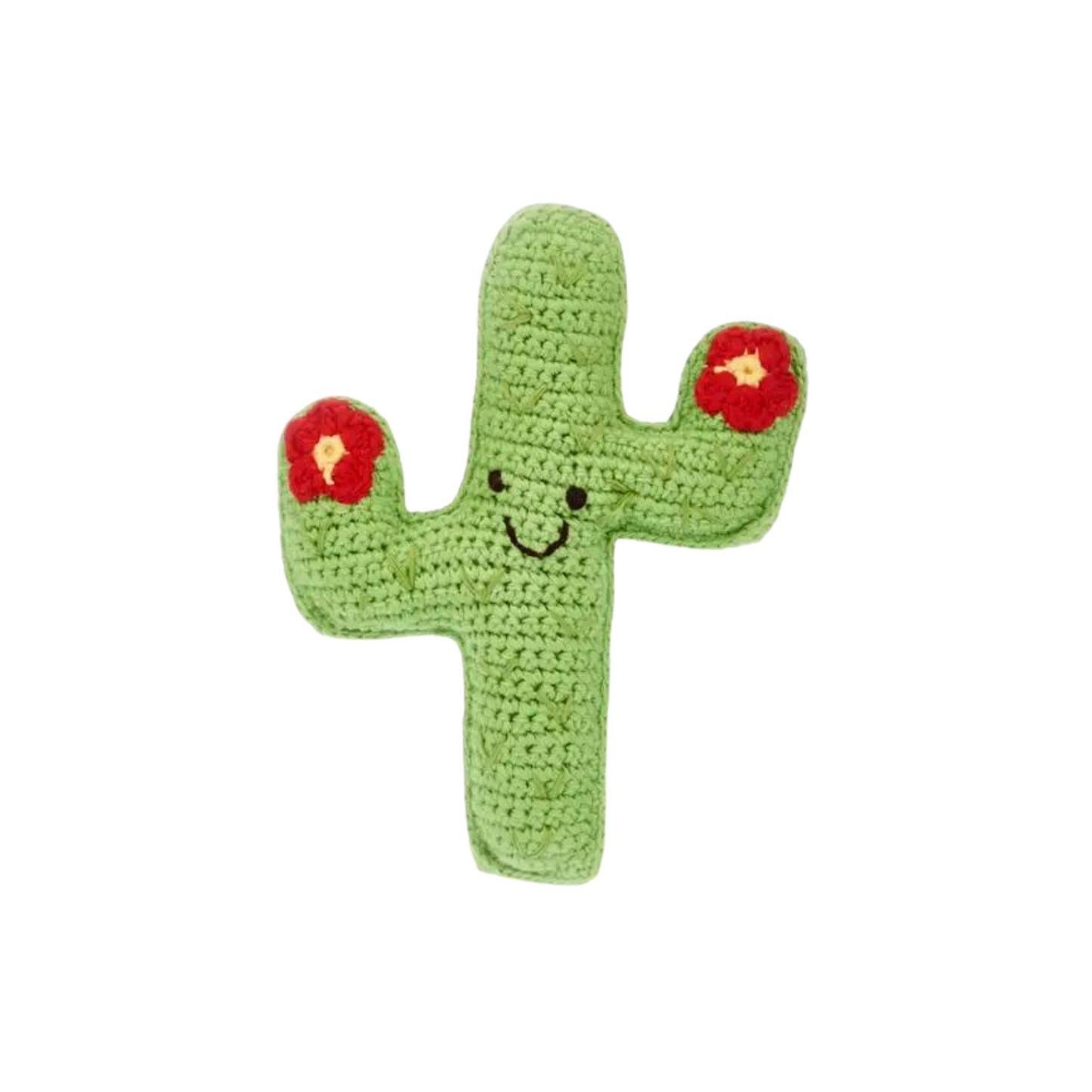 Stuffed Cactus Toy Rattle