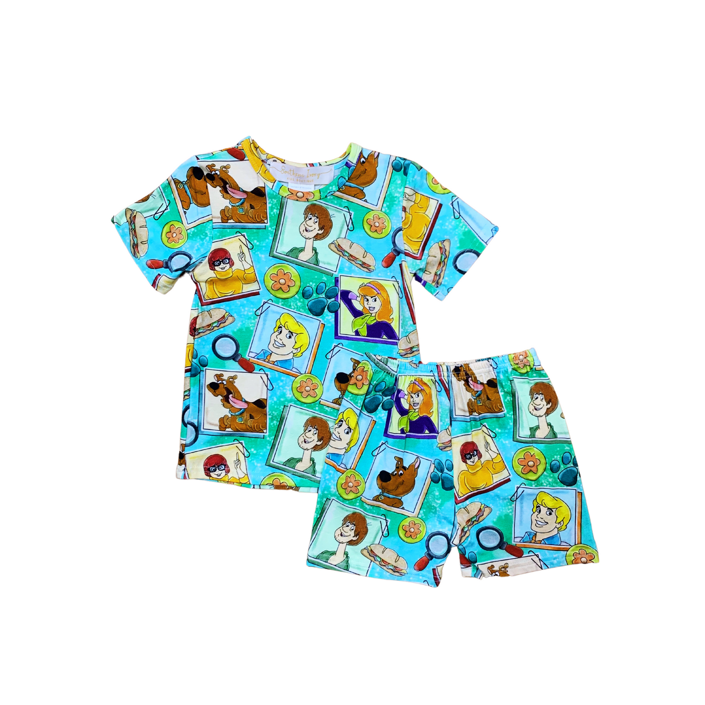 Scooby Dooby Doo Bamboo Two Piece Set