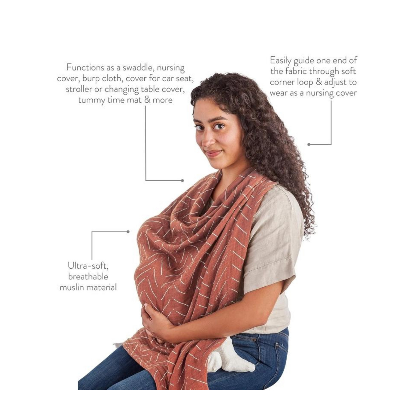 Breastfeeding Boss™ Multitasking For Nursing, Swaddle + More