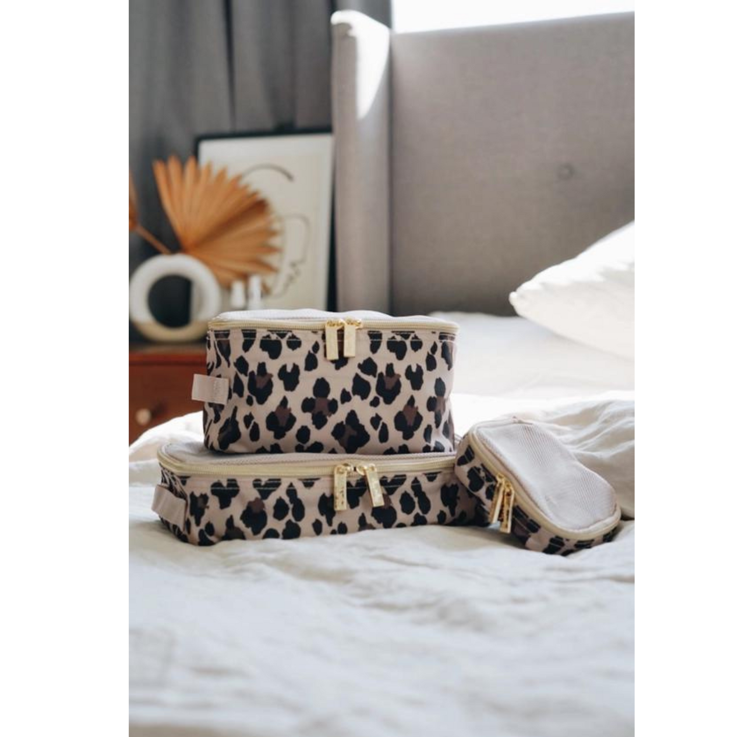 Leopard Pack Like A Boss™ Diaper Bag Packing Cubes