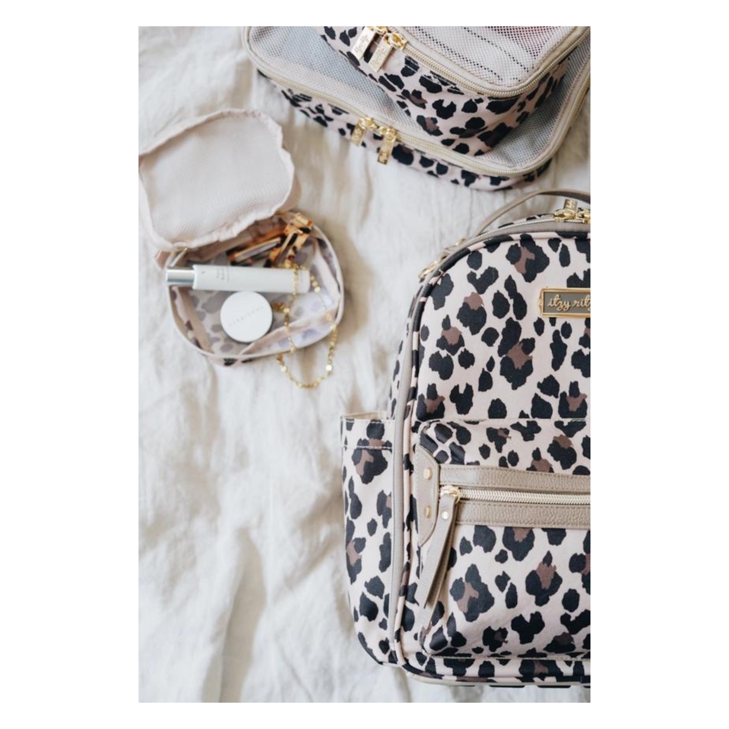 Leopard Pack Like A Boss™ Diaper Bag Packing Cubes