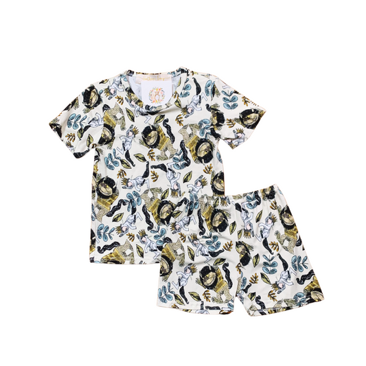 Where The Wild Things Are Bamboo Two Piece Set