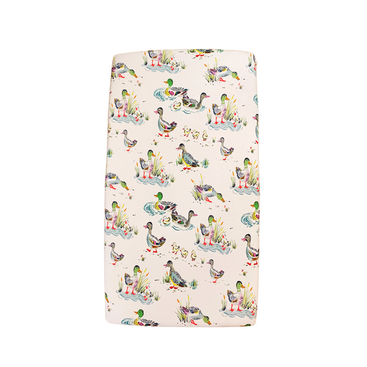 Little Ducklings Bamboo Crib Sheet