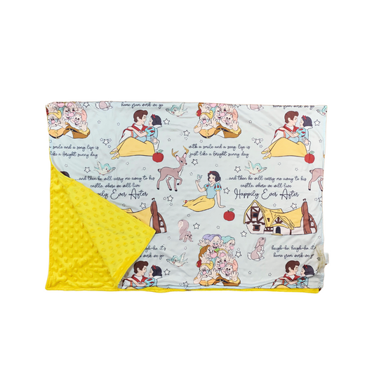 Snow White Minky Blanket