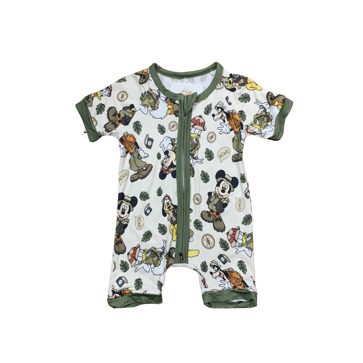 Disney Safari Shortie Bamboo Romper