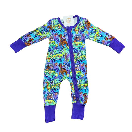 The Mystery Machine Bamboo Romper