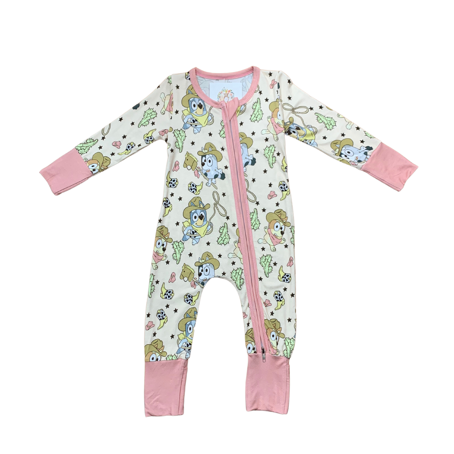 Yee-Haw Cowgirl Bamboo Romper