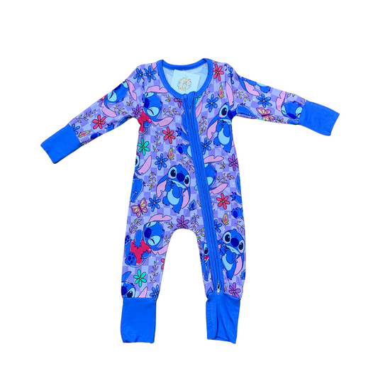 We Heart Stitch Bamboo Romper