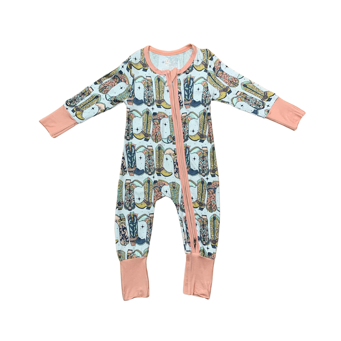 These Boots Were Made For Walking Bamboo Romper