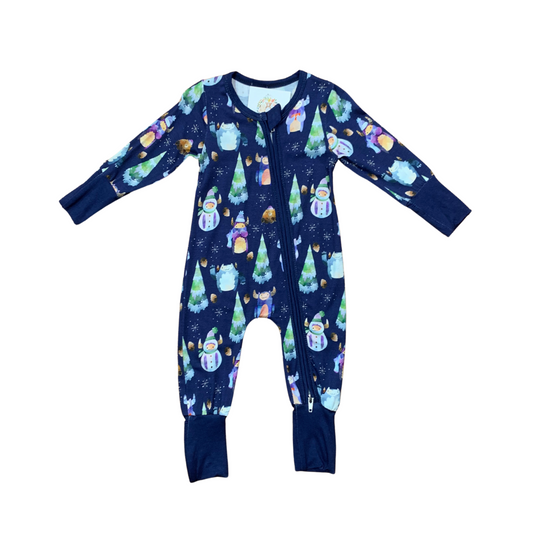 Nordic Christmas Bamboo Romper