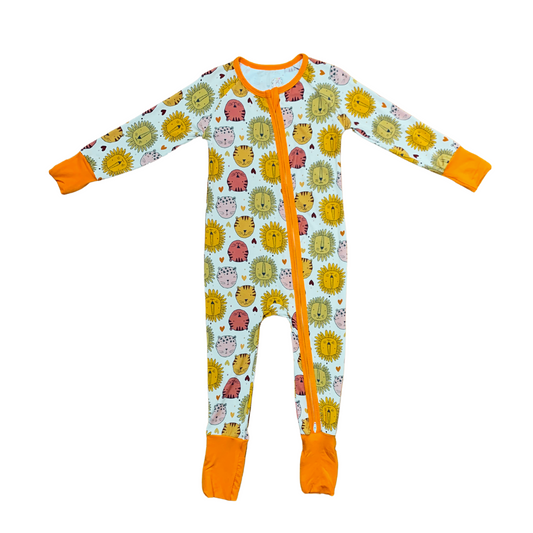 Friendly Felines Bamboo Romper