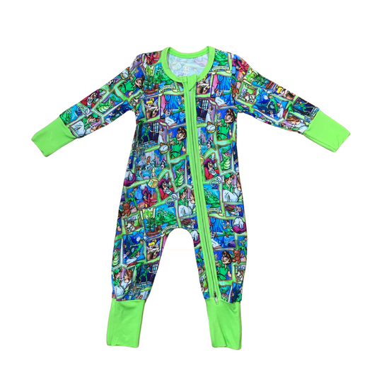 Peter Pan Bamboo Romper