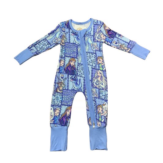 Love Can Thaw A Frozen Heart Bamboo Romper