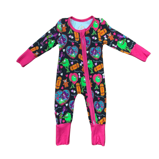 Googley Bear Bamboo Romper