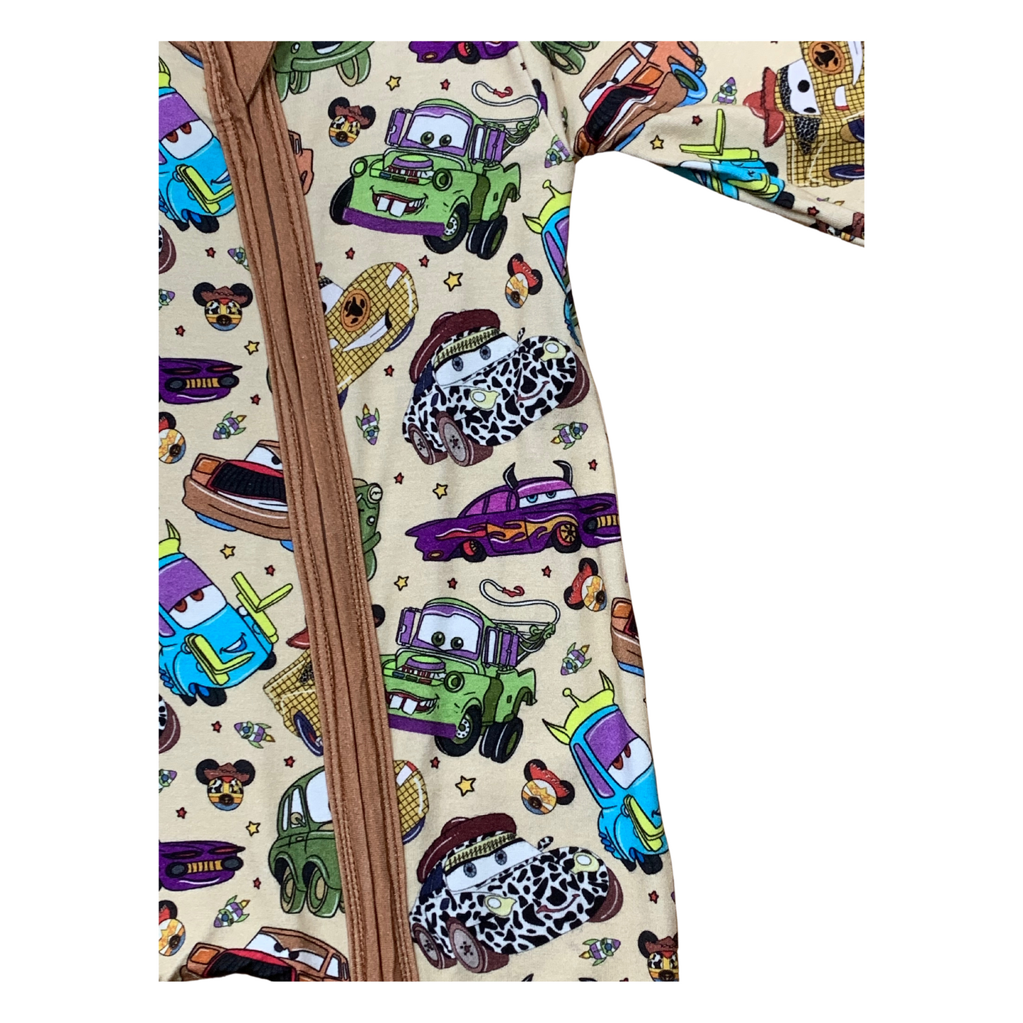 Toy Story Cars Bamboo Romper