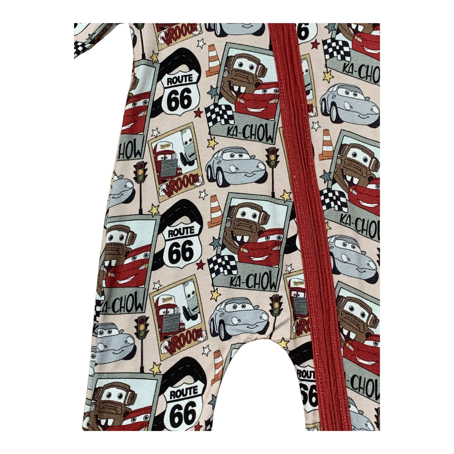 Route 66 Bamboo Romper