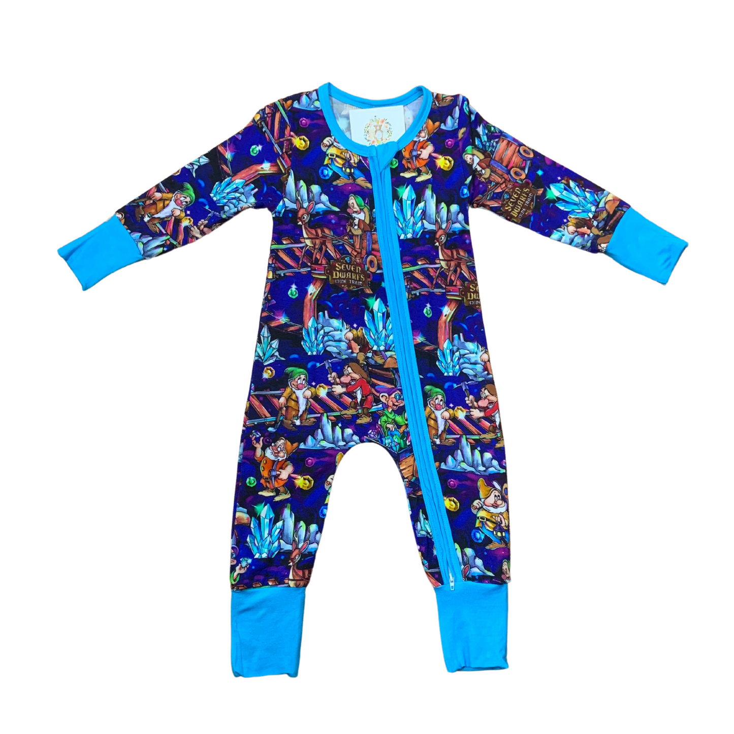 Seven Dwarfs Gem Mine Bamboo Romper