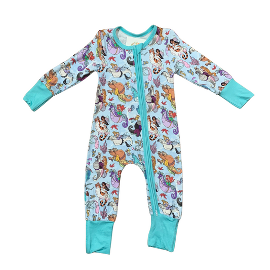 Disney Princess Mermaids & Mascots Bamboo Romper