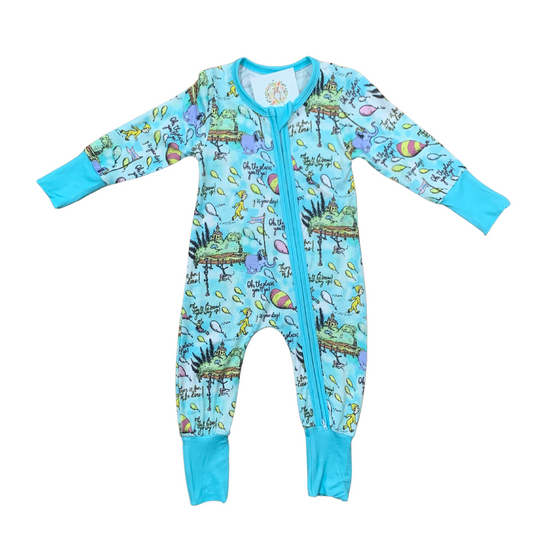 Oh The Places You'll Go Bamboo Romper