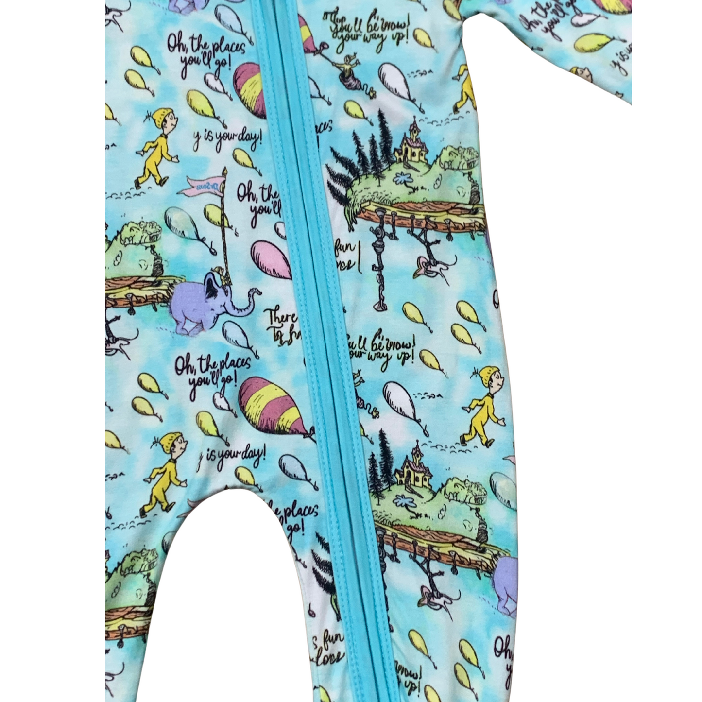 Oh The Places You'll Go Bamboo Romper