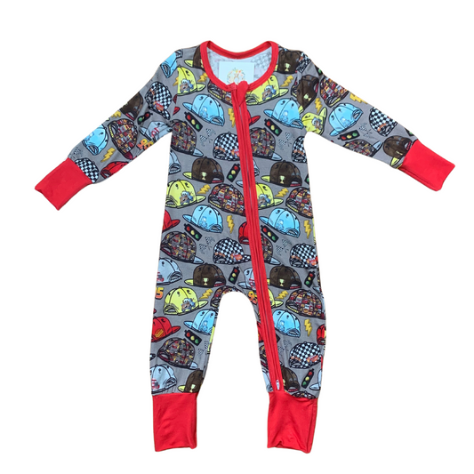 Disney Cars Caps Bamboo Romper