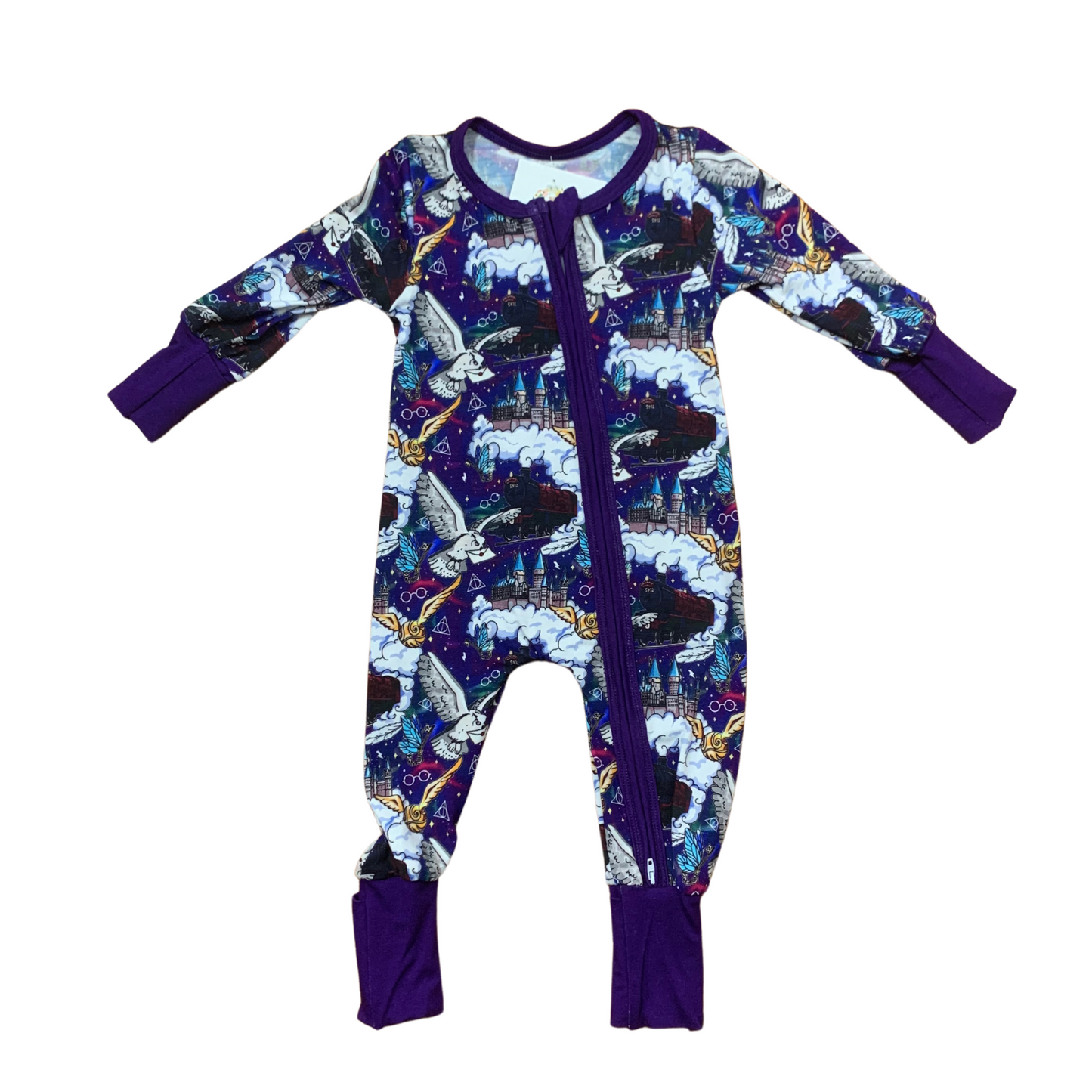 Hedwig Takes Flight Bamboo Romper