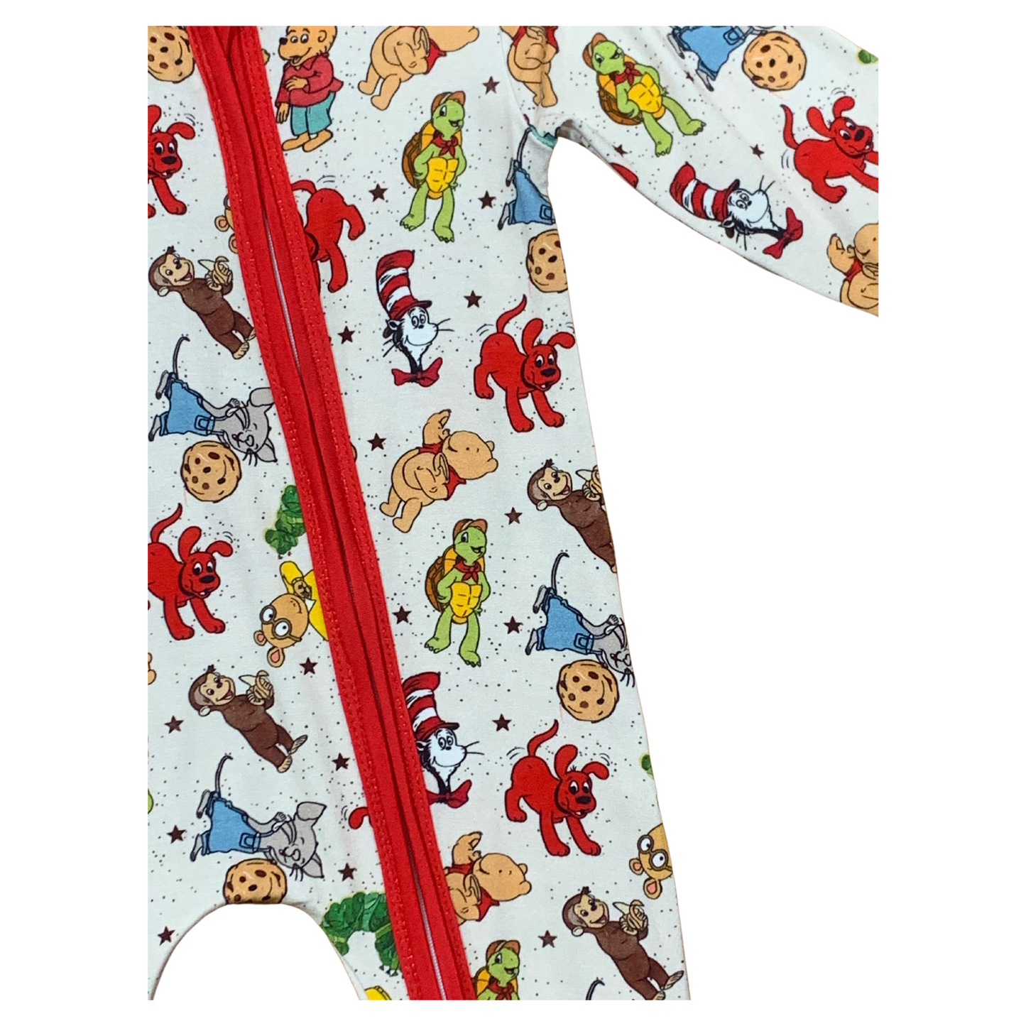 Childrens Library Characters Bamboo Romper