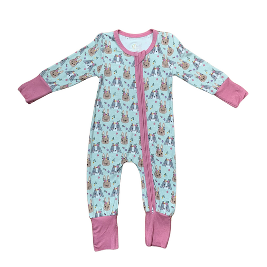 Hoppy Easter Bamboo Romper