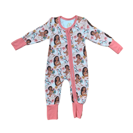 Moana Bamboo Romper