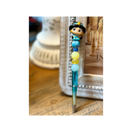 Disney Doorable Beaded Pen - Princess Jasmine