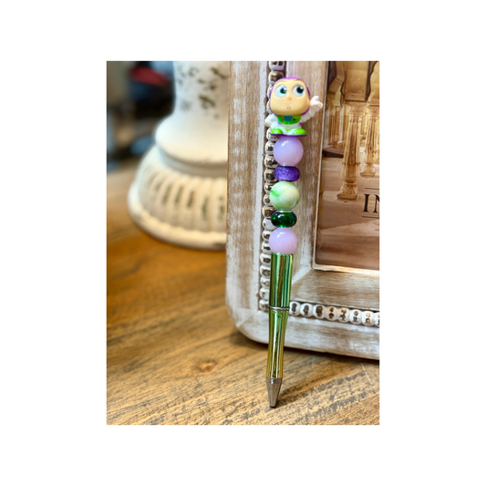 Disney Doorable Beaded Pen - Buzz Lightyear