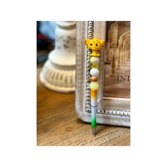Disney Doorable Beaded Pen - Simba
