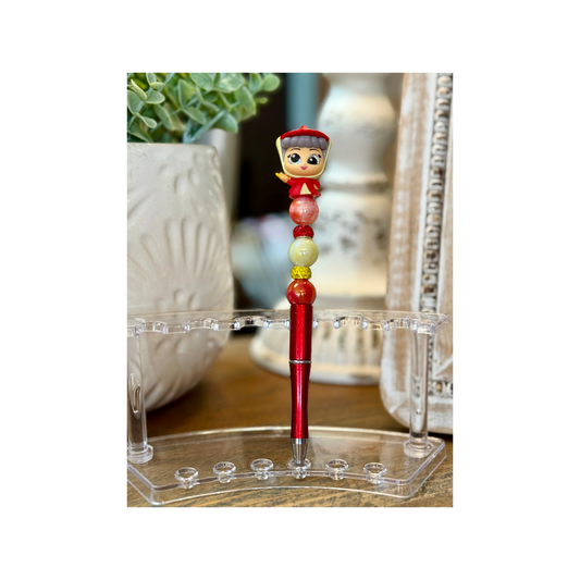 Disney Doorable Beaded Pen - Flora