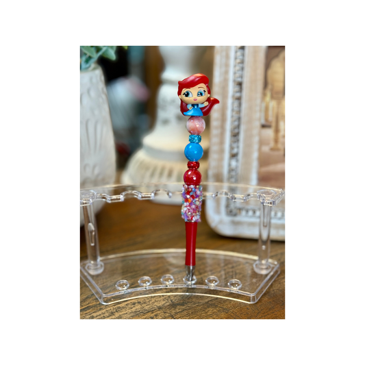 Disney Doorable Beaded Pen - Ariel
