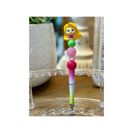 Disney Doorable Beaded Pen - Rapunzel