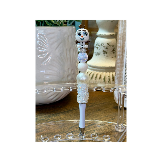 Disney Doorable Beaded Pen - Olaf