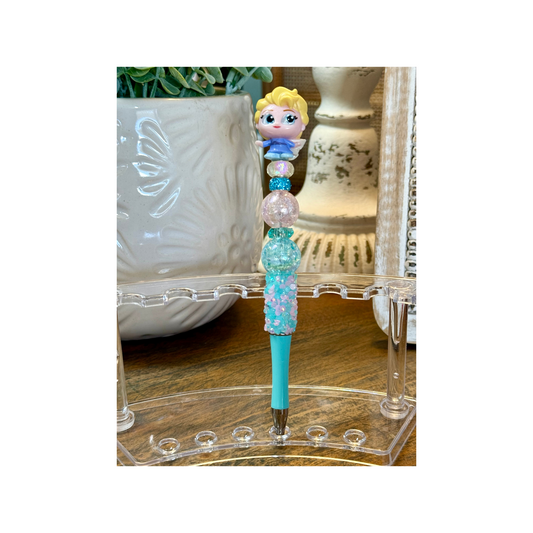 Disney Doorable Beaded Pen - Elsa