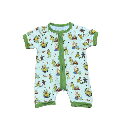 Franklin The Turtle Bamboo Short Romper