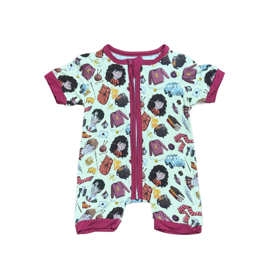 Platform 9 3/4 Bamboo Short Romper