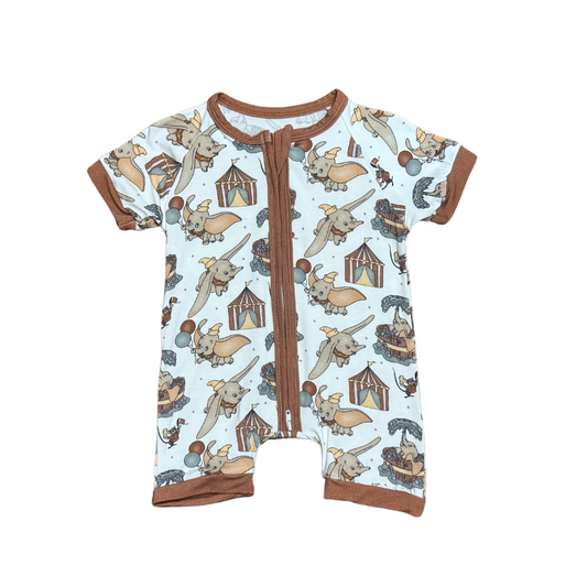 Dumbo Bamboo Short Romper