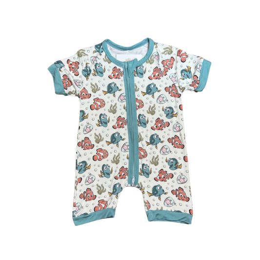 Nemo & Dory Bamboo Short Romper
