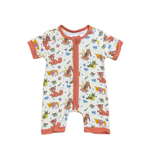 The Fox & The Hound Bamboo Short Romper